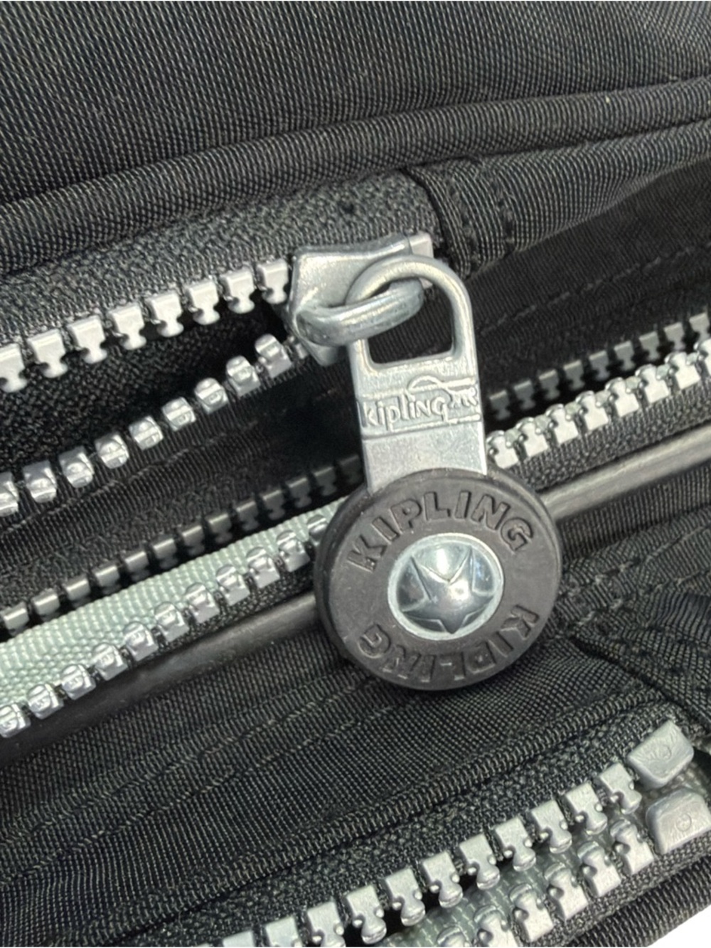 Kipling WL4734 Alcatraz II Black Rolling Travel Backpack - Picture 7 of 14